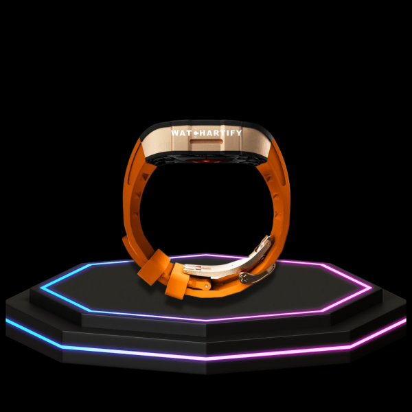 230 c03538ab 72d9 491d b1a6 ba6a319ff599 Apple Watch Case 45MM - OYAMA Series Royal Titan | Sunset Rubber