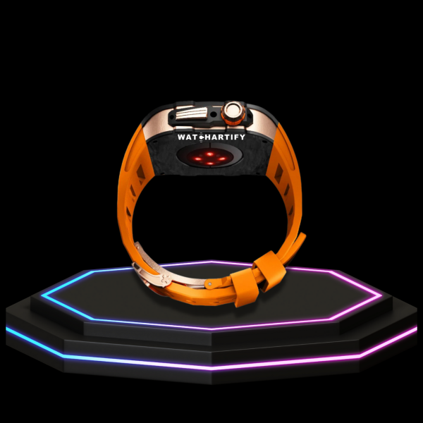 232 4b0db33b 1ef9 4824 b46f ffe907f97c63 Apple Watch Case 45MM - OYAMA Series Royal Titan | Sunset Rubber