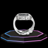 244 0dfecadc ab7c 4c36 8a3e 750203fa02d4 Apple Watch Case 45MM - TITAN Series Silver Titanium | Snow White Rubber