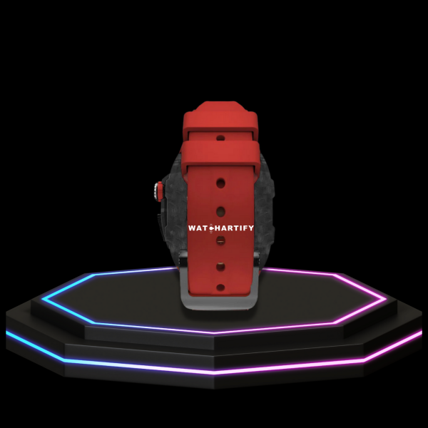245 83e52c2c 2fb8 49cd bc1b 74bc440a4a4b Apple Watch Case 44MM - OYAMA Series Dark Titan | Scarlet Red Rubber