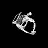 245 dad66b1b 438c 46ac 89ef c4da7d9ac0a6 Apple Watch Case 45MM - TITAN Series Silver Titanium | Snow White Rubber