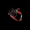 248 7ddd8360 cf2d 4b72 a249 7791eec53678 Apple Watch Case 45MM - OYAMA Series Dark Titan | Scarlet Red Rubber