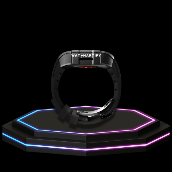 Apple Watch Case 44MM - Crystal TITAN Series Dark | Midnight Rubber