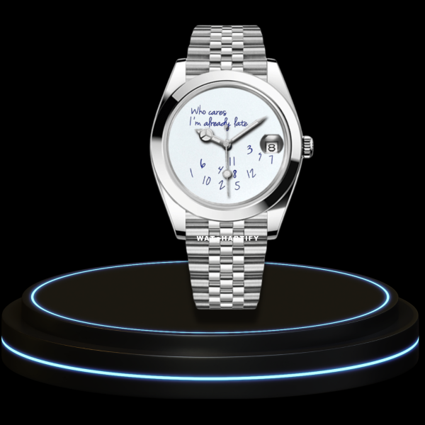 24 50edf5fd 9c9b 4746 95f0 40b7231e7770 SEIKO Mod Oyster Collection Who Cares Dial NH35 Movement Silver Stainless Steel Strap