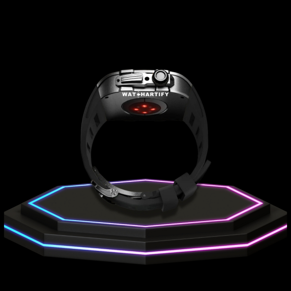 Apple Watch Case 44MM - Crystal TITAN Series Dark | Midnight Rubber