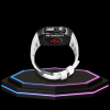Apple Watch Case 44MM - OYAMA Series Dark Titan  | Snow White Rubber