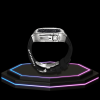 258 Apple Watch Case 44MM - TITAN Series Silver Titanium | Midnight Rubber