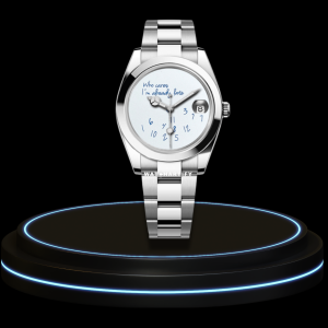 SEIKO Mod Oyster Collection Who Cares Snow White Dial NH35 Movement Silver Stainless Steel Strap