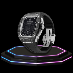 25 ac8bc01c 09bb 4db9 a2a3 fe4852e41d35 Apple Watch Case 44MM - CONCEPT MOD Series OYAMA | Midnight Rubber
