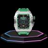 261 2901f729 31e2 4e5f a316 f1a4d0c875f5 Apple Watch Case 45MM - TITAN Series Silver Titanium | Green Rubber