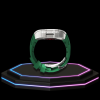 262 14b42924 024c 41d0 af2a 890e2814ed34 Apple Watch Case 45MM - TITAN Series Silver Titanium | Green Rubber