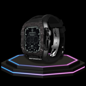 263 7e8e7bad e575 4111 aaf9 64225ac1743d Apple Watch Case 44MM - OYAMA Series Dark Titan | Midnight Rubber