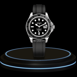 26 8466fbb1 426d 446a bb99 23c501e03700 SEIKO Mod Submariner Collection Midnight Black Dial Dark Silver Bezel NH35 Movement Dark Rubber