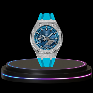 26 c755db92 f452 4a92 82c8 646aa1baf761 G-SHOCK Casio GA2100 | Titanium Series Metallic Tiffany Light Blue Dial Titanium Blue Marker | Tiffany Blue Rubber