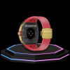 272 c5c45f73 a85e 4a6a afad 3b7214fadc31 Apple Watch Case 44MM - TITANIUM CARBON Series Royal | Scarlet Red Rubber