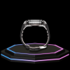 285 640de5c8 53f4 40f2 9b78 07dfc3c70481 Apple Watch Case 44MM - ICE Series Transparent | Fluorescent Cube Black Rubber