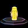 287 d84eb5b0 c5d4 44ab 8383 6c4ac7d6d026 1 Apple Watch Case 45MM - TITAN Series Rose Gold Dark Titanium | Yellow Rubber