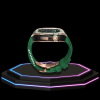 28 0e7c935d 810b 4b3c a27a bc287f9e33a3 Apple Watch Case 44MM - TITAN Series Rose Gold Dark Titanium | Green Rubber