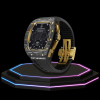 292 74fe6616 d020 4ad1 b7d4 cb5343c8ca8b Apple Watch Case 45MM - TITANIUM CARBON Series Royal | Midnight Rubber