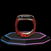 293 637a3f39 5086 49b5 abb2 c88fde8b3da6 1 Apple Watch Case 45MM - TITAN Series Rose Gold Dark Titanium | Red Rubber