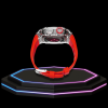 297 dc2178ac ff72 495a b526 9008c7b1870d Apple Watch Case 44MM - ICE Series Transparent | Fluorescent Sport Red Rubber
