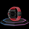 2 3972ec51 e7eb 40b0 8012 594fe173bb98 Apple Watch Case 45MM - CONCEPT ONYX Series Black Panther | Scarlet Red Rubber