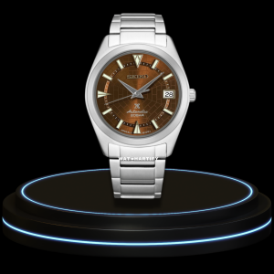 2 7f0eb450 bbe7 459a 8b7e ff0140348301 SEIKO Mod Prospex Alpinist Collection Brown Dial NH35 Movement Silver Stainless Steel Strap