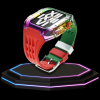 2 a1a2c22d 88bd 4761 939f 236872862385 Apple Watch Case 45MM - Rainbow Series | Red Green Rubber