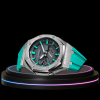 30 67644a7b 92b7 4344 a833 b7f6f6c9d785 G-SHOCK Casio GA2100 | Silver Series Grey Dial Tiffany Blue Marker | Tiffany Blue Rubber