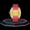 30 737c0ded f588 46e6 ad81 2096ab30c80f Apple Watch Case 45MM - CONCEPT GOLD Series Champagne | Scarlet Red Rubber