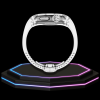 30 b6b4cf49 8107 490a 9884 ea3845f4685e 1 Apple Watch Case 45MM - CRYSTAL Silver Series Transparent | Snow White Rubber