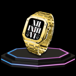 31 Apple Watch Case 45MM - GONDOLO Series Bright Gold