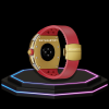 32 47e8a2ef 4b86 48de a6af e751a21c6bc3 Apple Watch Case 45MM - CONCEPT GOLD Series Champagne | Scarlet Red Rubber