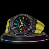 32 d979a1c5 2703 46e5 9cb2 397d7bc74e29 G-SHOCK Casio GA2100 | CARBON FIBER Series Carbon Fiber Rainbow Mod Midnight Black Dial | Yellow Rubber