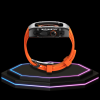 34 0032ea23 2fae 48af a037 11f513a27445 Apple Watch Ultra Case 49MM - Pro Series Captain Dark | Sunset Orange Rubber