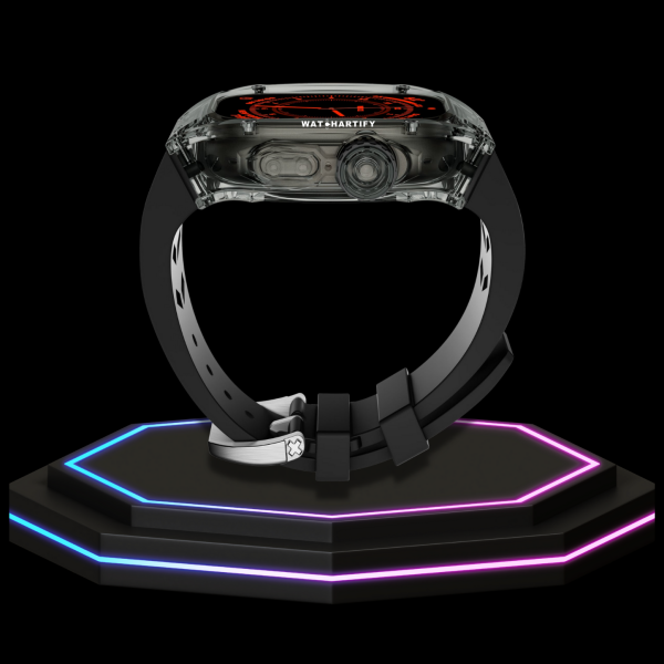 34 30c84599 da6d 4b28 a70a 5cd5961d11ae Apple Watch Ultra Case 49MM - ICE Pro Series Dark Crystal | Fluorescent Midnight Rubber