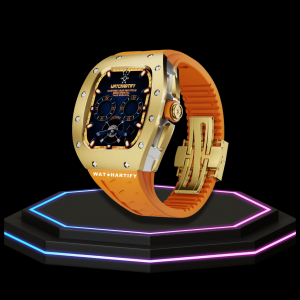 34 ca5abd9d 3d01 4737 96f6 dd80ba4baf94 Apple Watch Case 45MM - CONCEPT GOLD Series Champagne | Sunset Rubber