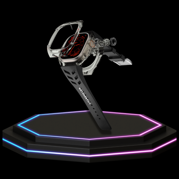35 6df93214 bbe1 4e0d 9624 831beea4404e Apple Watch Ultra Case 49MM - ICE Pro Series Dark Crystal | Fluorescent Midnight Rubber