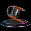 35 8be78c17 cf92 424f aa77 51d33f3b09c4 Apple Watch Ultra Case 49MM - Pro Series Captain Dark | Sunset Orange Rubber