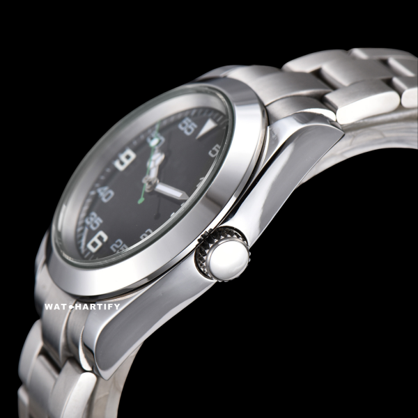 35 e7e7d215 0e4d 4861 b483 04d4df035acd Watchartify Series Datejust Dark Face 40MM Automatic Movement Stainless Steel Strap