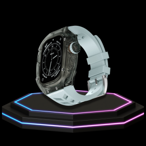 36 d706f380 5a3e 4a5e 9168 5b3198f4de43 Apple Watch Ultra Case 49MM - ICE Pro Series Dark Crystal | Fluorescent Cube Gray Rubber