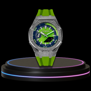 39 7ee118bf 9eb5 4c35 bceb 3eff316da915 G-SHOCK Casio GA2100 | OFFSHORE Series Titanium Mod Green Dial | Light Green Rubber