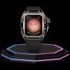 39 9182afcf 984e 4d8e a37f 74e186da4082 Apple Watch Case 44MM - CRYSTAL ROSE Series Obsidian | Midnight Rubber