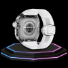 3 260e75f9 c77f 45af b514 08f27a023575 Apple Watch Ultra Case 49MM - CRYSTAL Pro Silver Series Eclipse | Crystal Frost Rubber