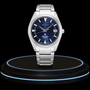 3 eda7137e 346f 4cfc 8f00 5b15a9437d57 SEIKO Mod Prospex Alpinist Collection Navy Blue Dial NH35 Movement Silver Stainless Steel Strap