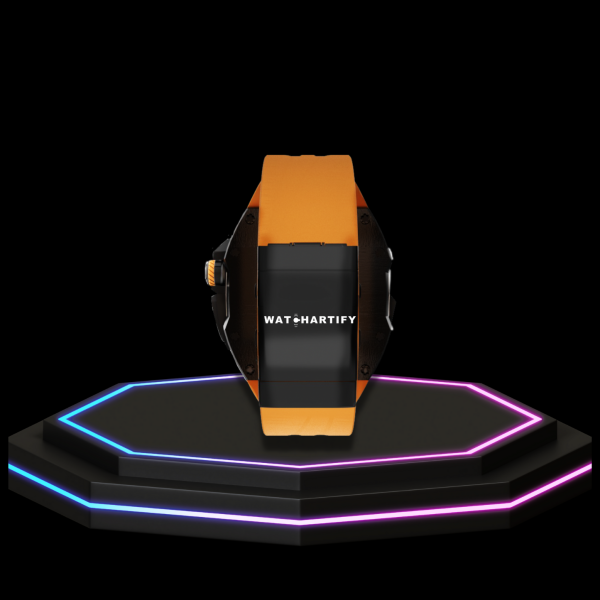 3 fcdc43d8 ab27 446e 8eeb 3cdcfe6ae670 Apple Watch Ultra Case 49MM - TITAN Pro Series Dark Titan | Sunset Rubber