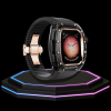 40 Apple Watch Case 44MM - CRYSTAL ROSE Series Obsidian | Midnight Rubber