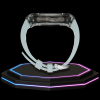 40 d124f88b cd91 42b7 8f6f 9fdf1ae41d72 Apple Watch Ultra Case 49MM - ICE Pro Series Dark Crystal | Fluorescent Cube Gray Rubber