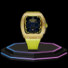 41 957ca48b c156 46fe adae 1f49a4ec94b5 Apple Watch Case 45MM - CONCEPT GOLD Series Champagne | Lime Green Rubber