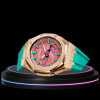 42 0a15ed65 cdbd 4a7b 8c1a 67175c4e9449 G-SHOCK Casio GA2100 | Rose Gold Series Salmon Dial Tiffany Blue Marker | Tiffany Blue Rubber